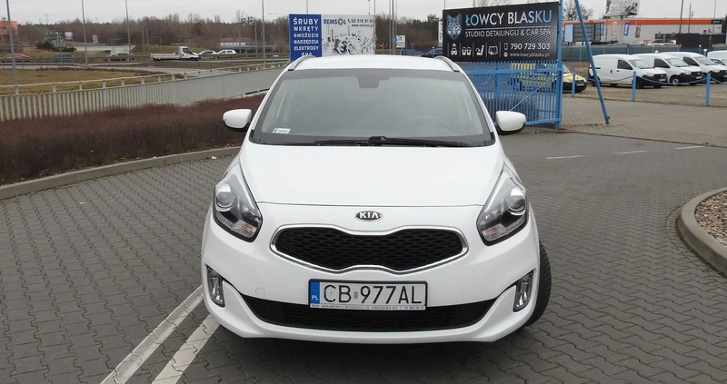 Kia Carens cena 36500 przebieg: 192000, rok produkcji 2013 z Bydgoszcz małe 466